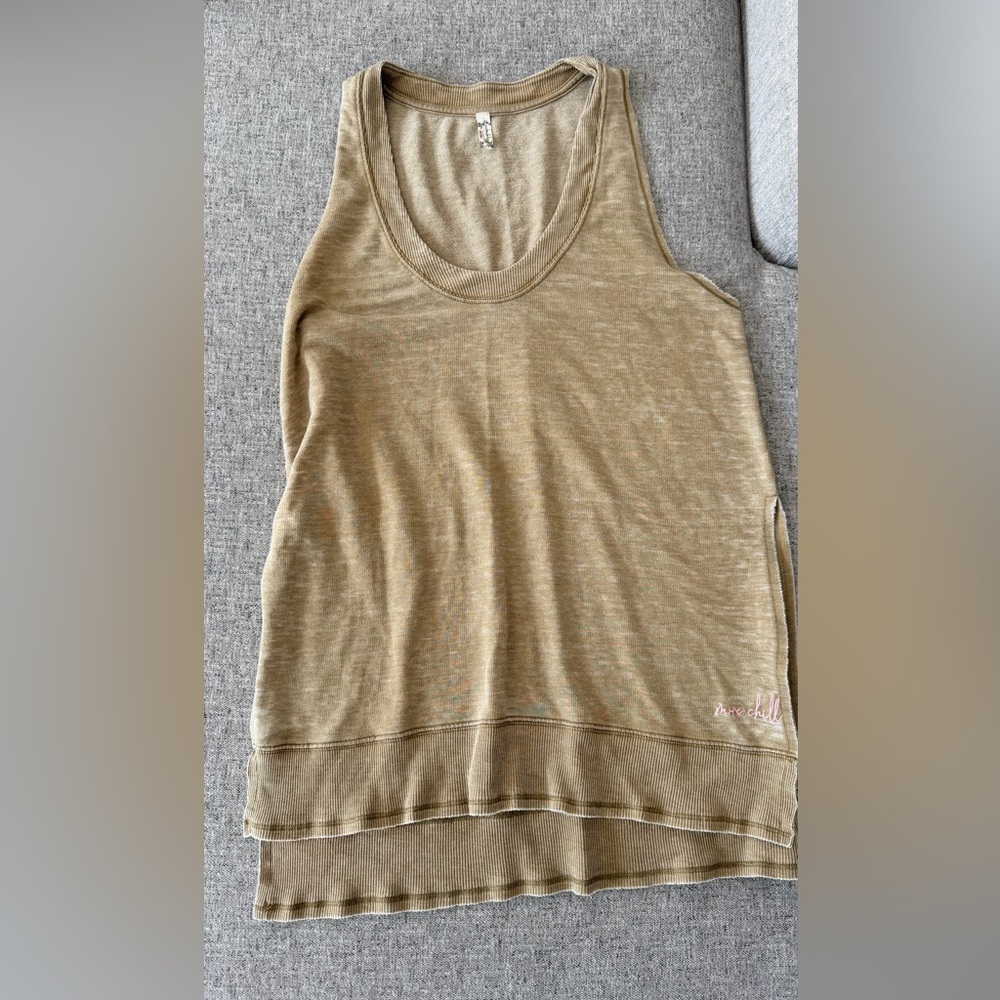 Intimately by Free People Top Tan Size XS